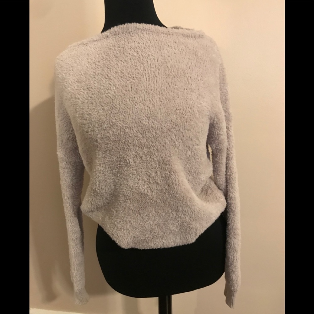 Express cozy lavender sweater.